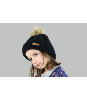 torsione tappo ragazza nera Lux Beanie Girls black